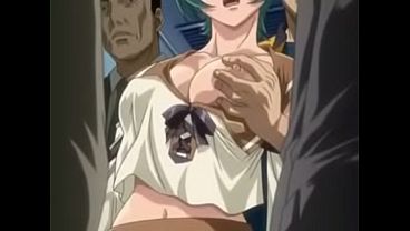 Anime de trem com cena quente e animada de primeira viagem