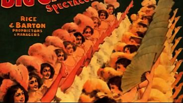 Garotas do circo vintage em cenas picantes e ousadas