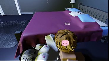 Me derreti no condomínio do Roblox com jogadoras lindas demais