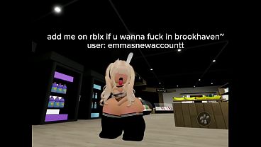 Quem quer transar? Brookhaven no Roblox com gente nova